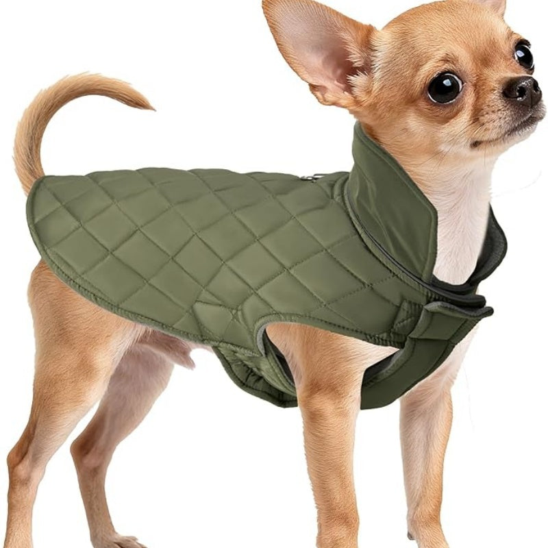 Dog Warm Coat, Small Dog Winter Jacket Windproof Water Resistant Cold Weather Coats Cozy Snow Jacket Vest for Puppies